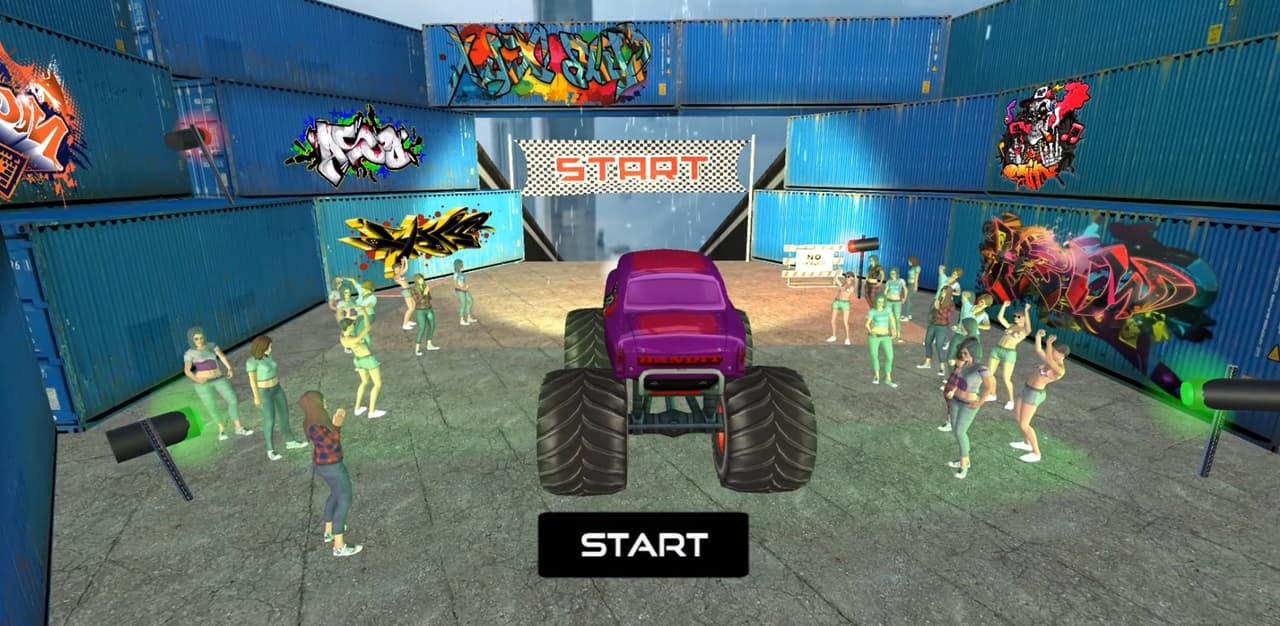 Monster Truck Jump (itch)
