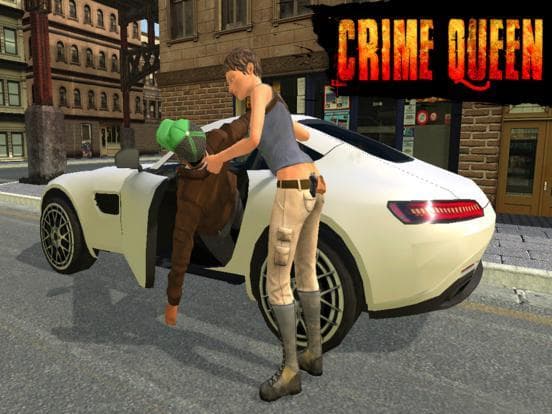 Crime Queen Mad City Simulator 3D 2017 screenshot 2