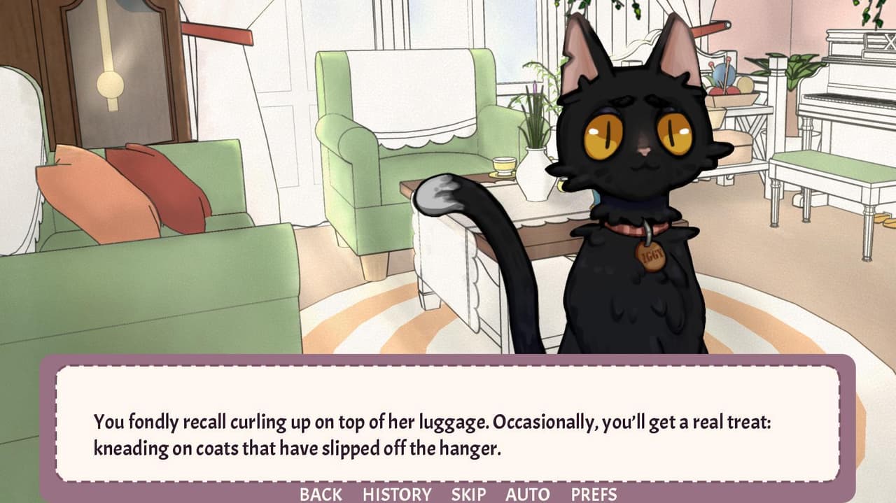 Blanket Cat: A Short & Cozy Cat Simulator Visual Novel screenshot 3