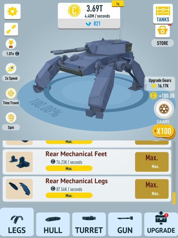Idle Tanks 3D screenshot 3