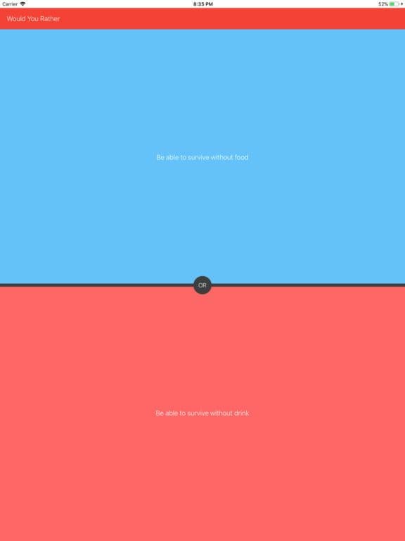 Would You Rather? Game screenshot 6