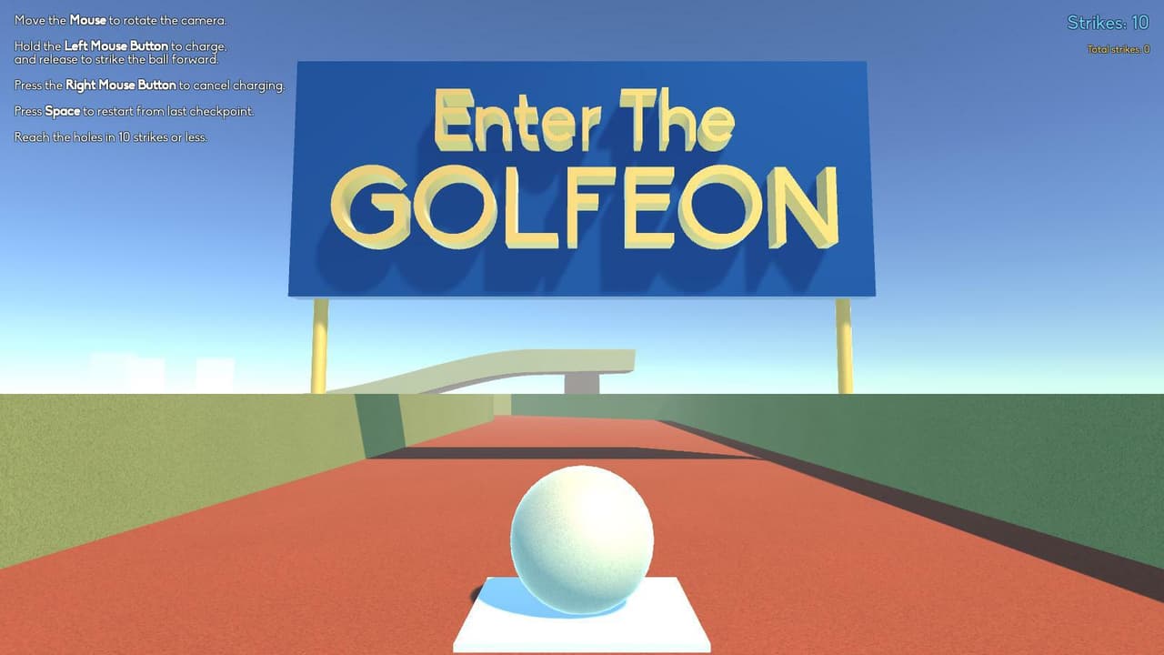 Enter the Golfeon (Ludum Dare 48) screenshot 2