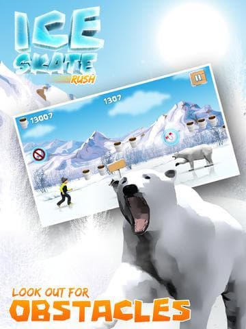 Ice Skate Rush screenshot 2