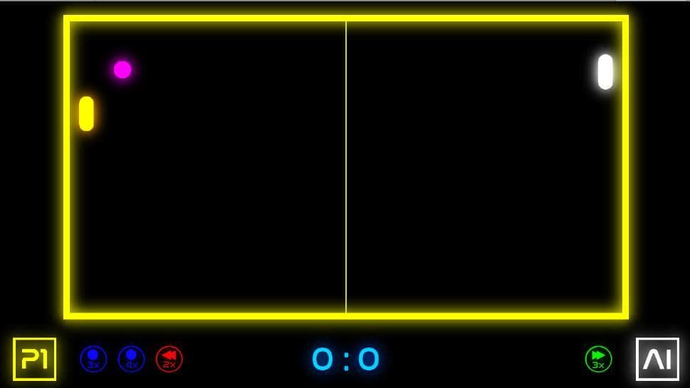 Super Pong Neon screenshot 3