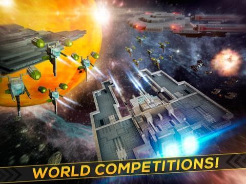 Blocky Odyssey | Space Ship Exploration Trek (Free Game) screenshot 3
