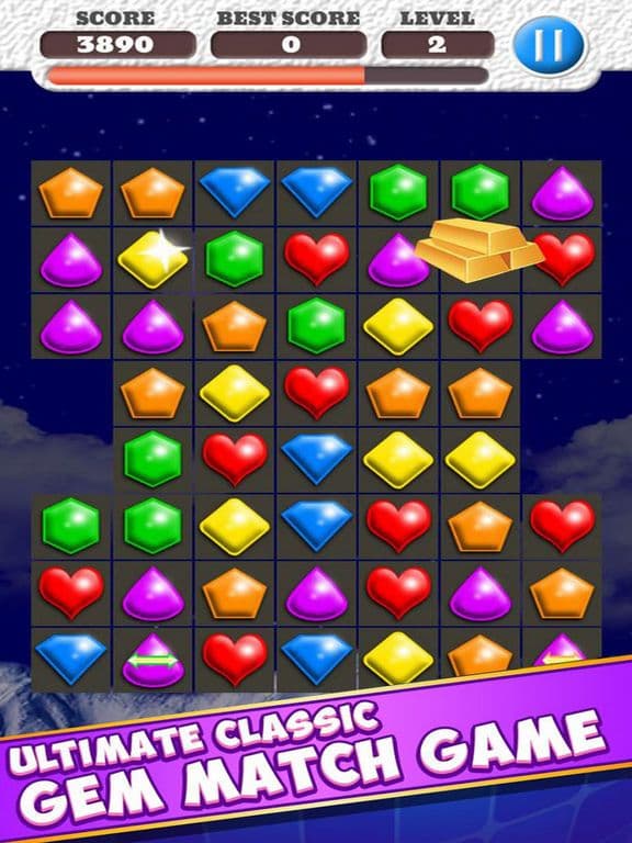 Gems Combo:Match3 Mania screenshot 3