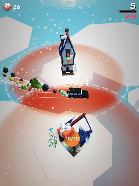 XMAS RUSH: Snow, Race & Gifts screenshot 4