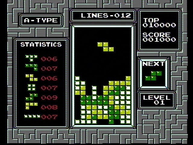 Tetris (1989) screenshot 4