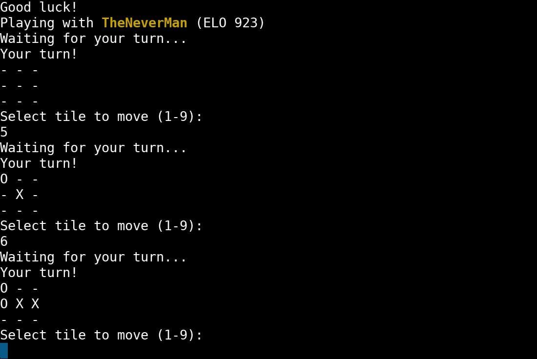 TicTacToe Online screenshot 2