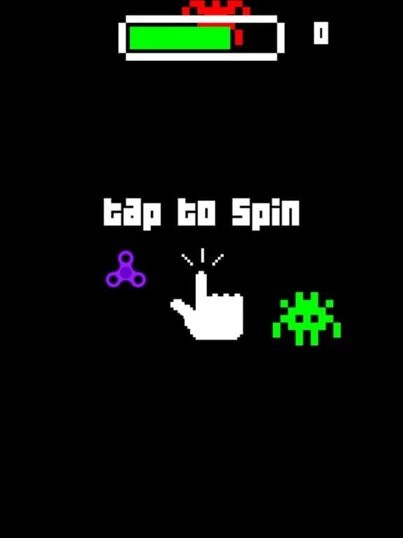 Spinners vs Aliens ~ Monsters & Fidget Spinner App screenshot 2