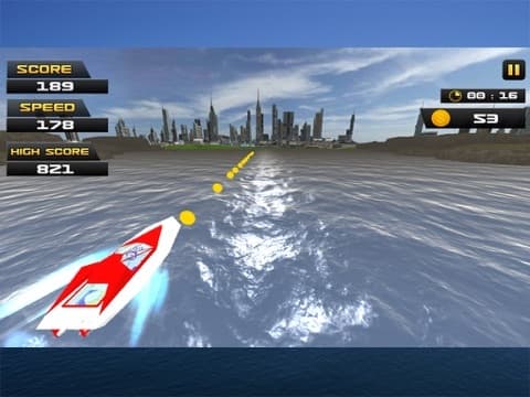 Jet Boat Speed Racer Free screenshot 4