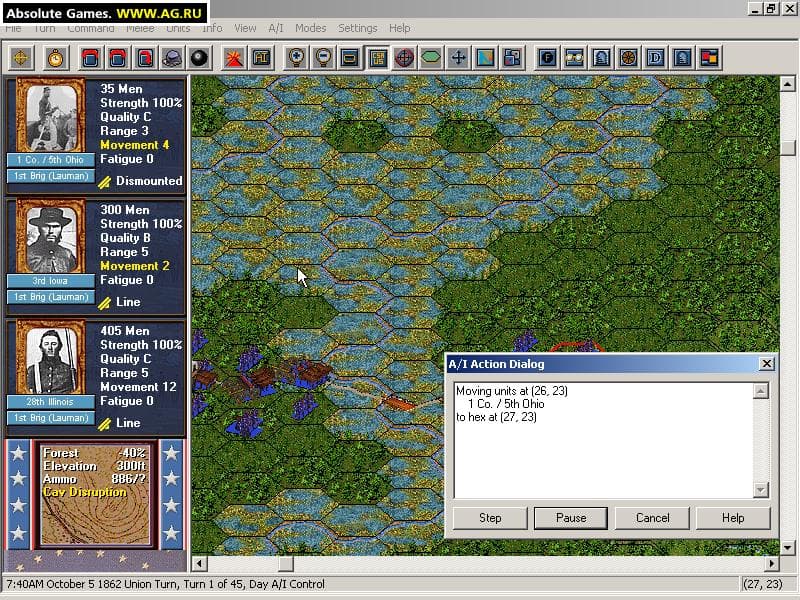 Civil War Battles: Campaign Corinth screenshot 3