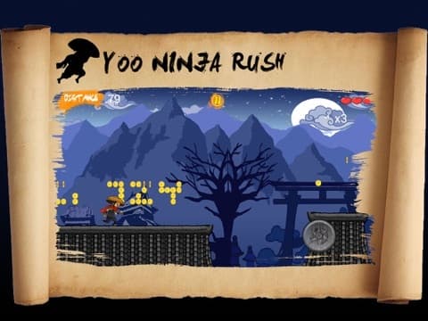 Yoo Ninja Rush - Jumping screenshot 3