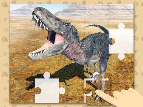 Dinosaurs Prehistoric Animals Jigsaw Puzzles: free logic game for toddlers, preschool kids, little boys and girls screenshot 5