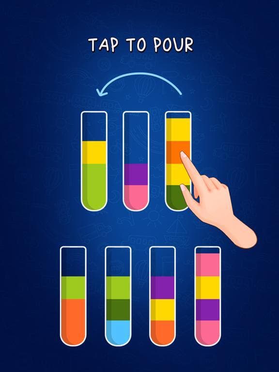 Color Water Sorting Puzzle screenshot 2