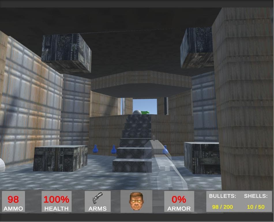 Doom Clone screenshot 2