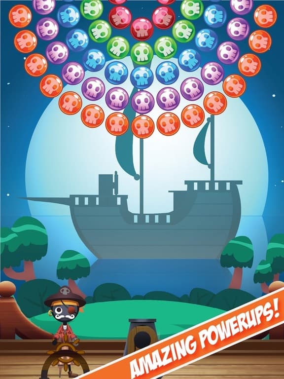 Stickman Pirates: Bubble Shoot screenshot 2