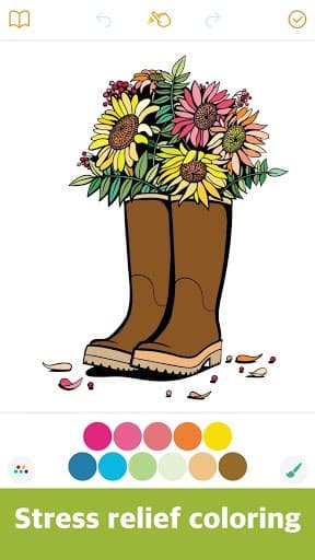Color Mandala Book - Mandala Coloring Art screenshot 2