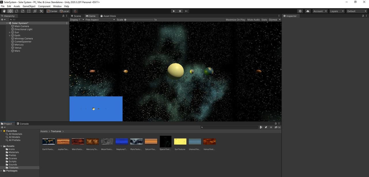 Solar System (itch) (irfanyaqoob) screenshot 2