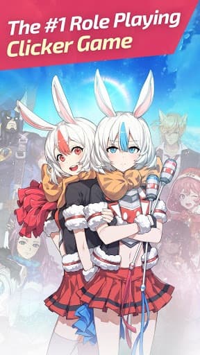 Blustone - Anime Battle and ARPG Clicker Game screenshot 2