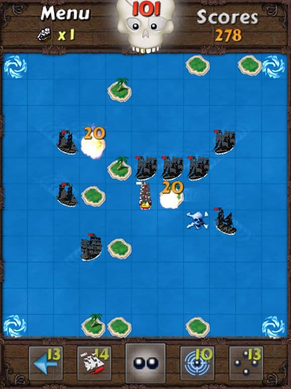 Seven Seas Deluxe - Destroy Pirate screenshot 2