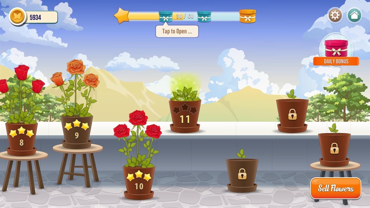 Solitaire TriPeaks Flowers screenshot 4