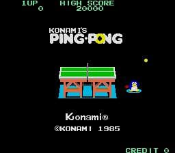Konamis Ping Pong screenshot 4