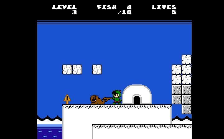 Eskimo Bob: Starring Alfonzo for NES screenshot 3