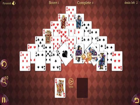Awesome Pyramid Solitaire screenshot 3