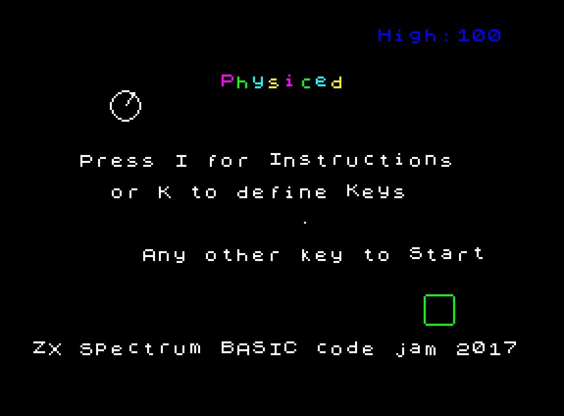 Physiced - ZX Spectrum - Speed Tweaked! screenshot 2