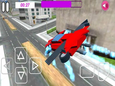 Flying Car Driving Simulator - Wings Flying N Driving 2016 screenshot 5