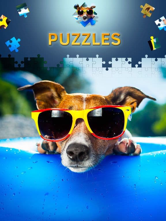 Dogs Jigsaw Puzzle Game. Premium screenshot 3