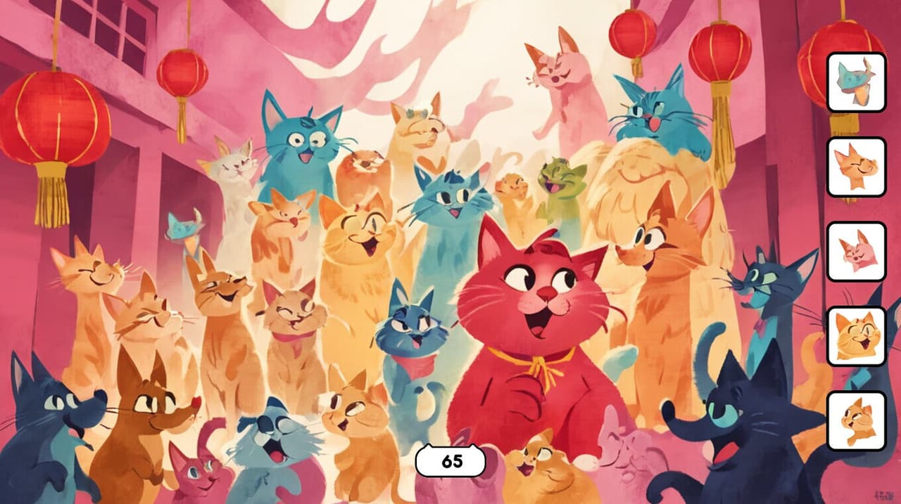 100 Hidden Cats in China screenshot 4