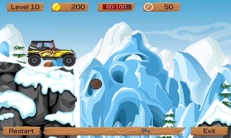 Snow Off Road (itch) screenshot 3
