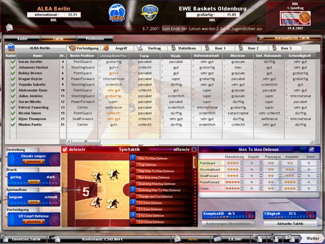 DSF Basketballmanager 2008