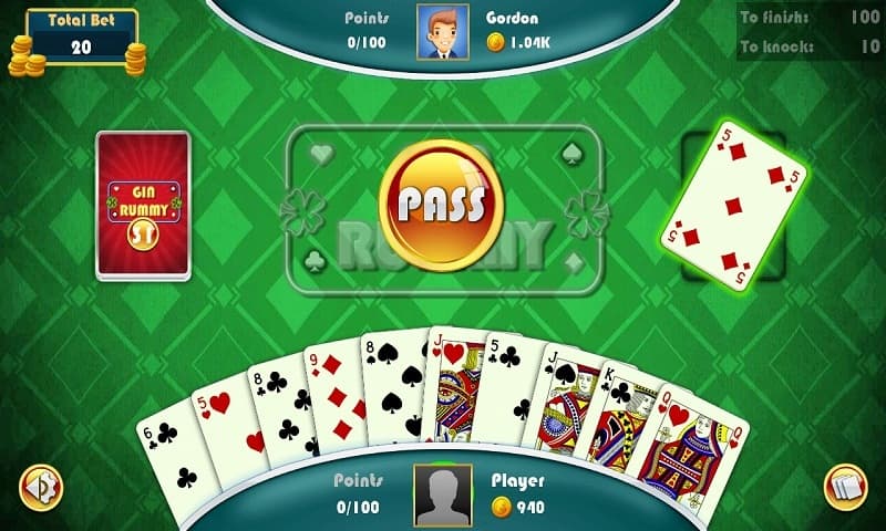Gin Rummy Gold screenshot 2