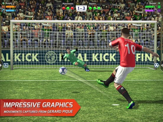 Final Kick: The best penalty free kick game screenshot 3