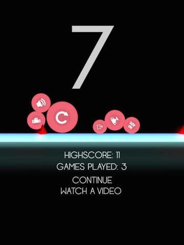 Tron Ball Bounce - Advance 3D Bouncing Level and Push Rebound Race
