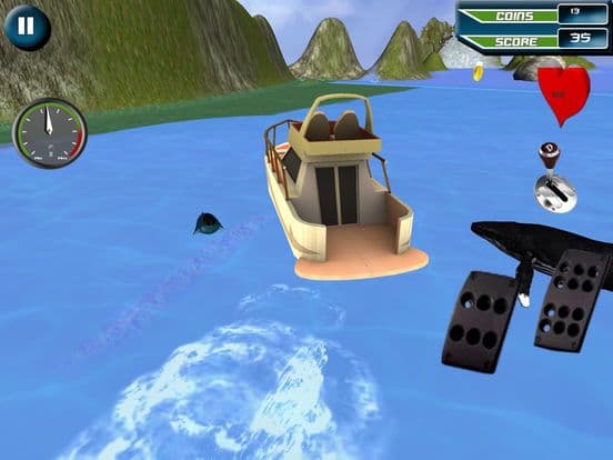 Power Boat Racing 3D game screenshot 2