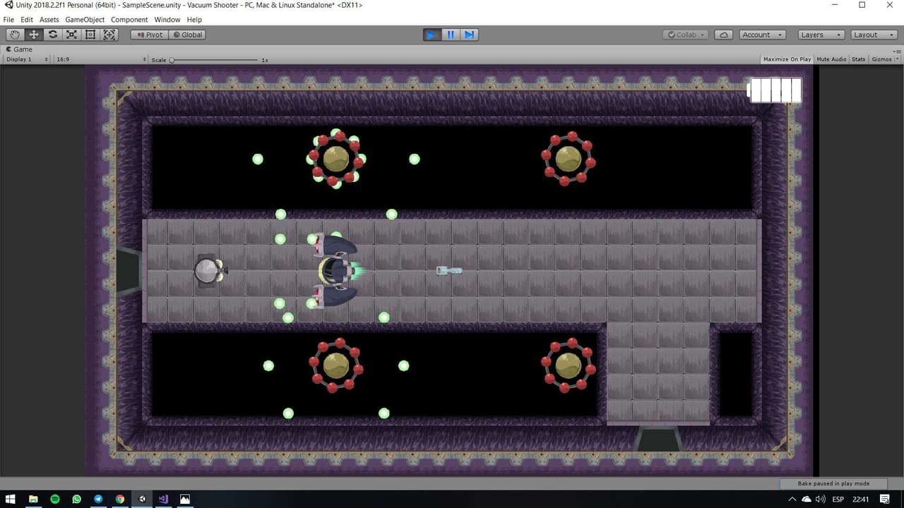 Vacuum Shooter screenshot 2