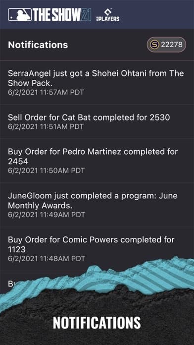 MLB The Show 21 Companion App screenshot 5