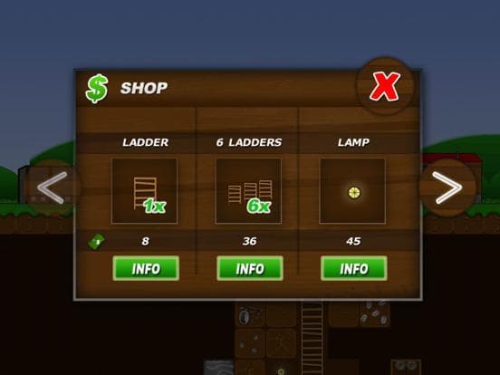 Treasure Miner Lite - 2d gem screenshot 5