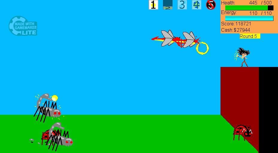 Badass Defense Game: Dragon Ball Z Edition screenshot 6