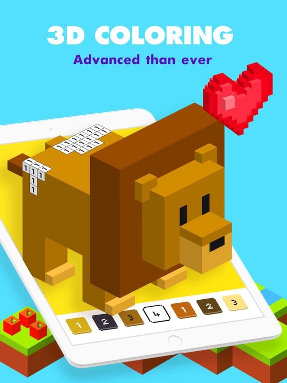 UNICORN 3D: Color by Number screenshot 2