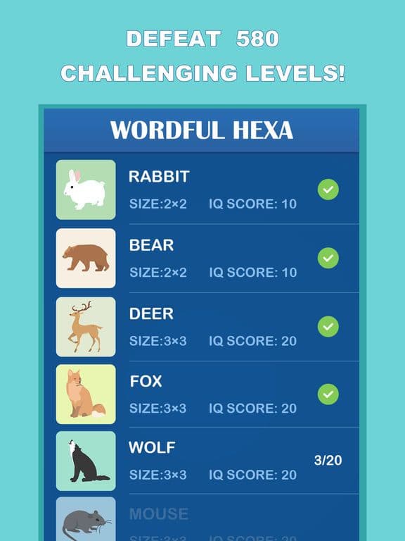 Wordful Hexa-Brain Word Search screenshot 4