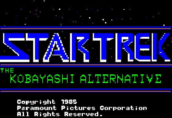 Star Trek: The Kobayashi Alternative screenshot 2