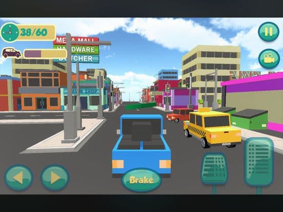 Gift Delivery Car: Driving & Parking in Block City screenshot 6