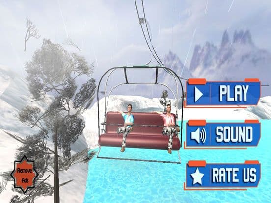 Chairlift Snowy Ride screenshot 2