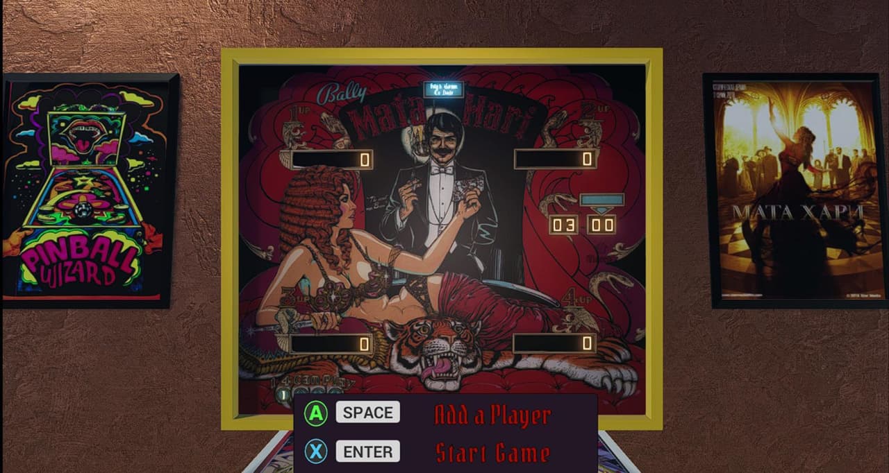 Mata Hari Pinball screenshot 2