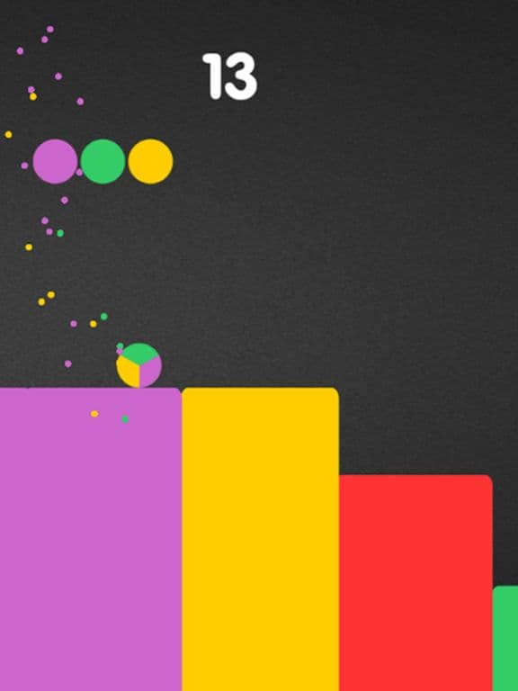 Color Dotz Switch - Switch To Booth Platform And Stack The Ball On Color Platform
